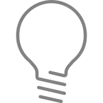 Lightbulb SVG Icon